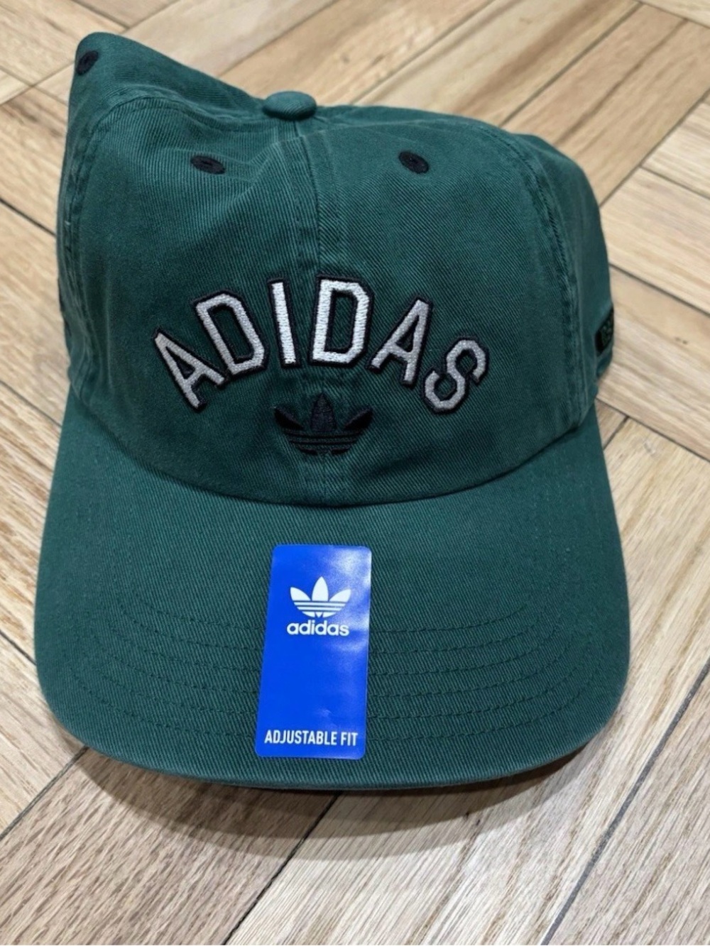 Adidas Originals Relaxed New Prep Hat Cap Adjustable COLLEGIATE GREEN Cotton